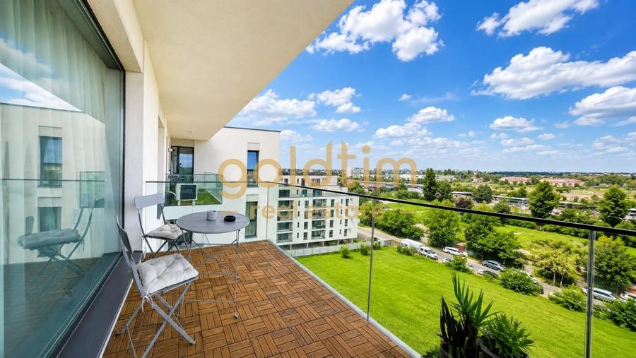 Apartament cu 2 camere decomandat, mobilat în Băneasa
