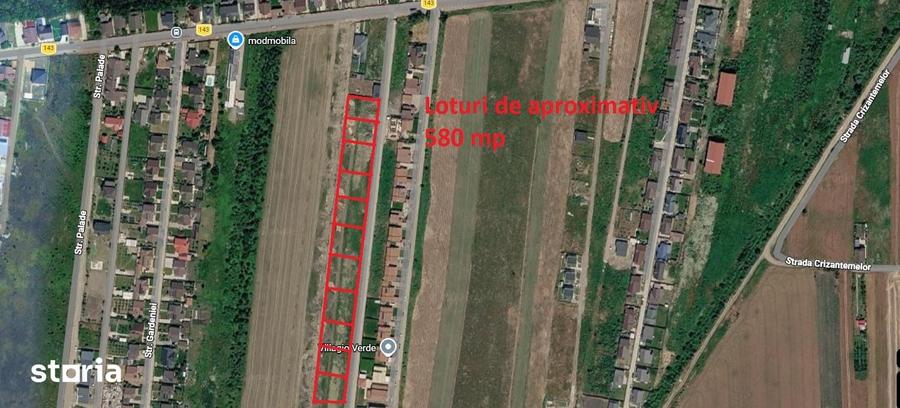 Teren de 580 mp, în Vrancea