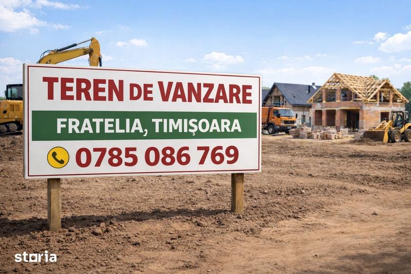 Teren de 3843 mp, în Steaua