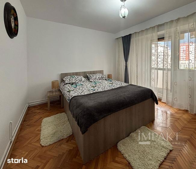 Apartament cu 3 camere decomandat, mobilat în Mărăști