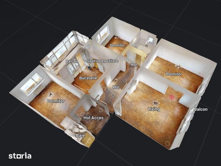 Apartament cu 4 camere decomandat în Iosefin