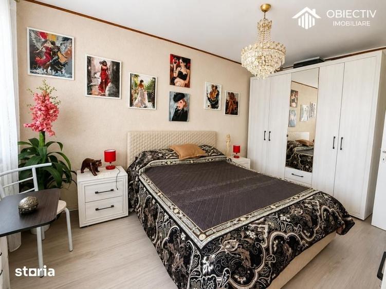 Apartament cu 3 camere semidecomandat în Vest