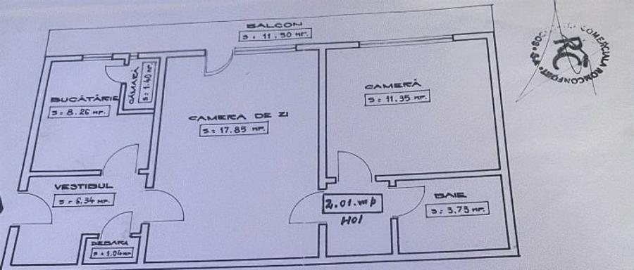 Apartament cu 2 camere semidecomandat, mobilat în Gorjului