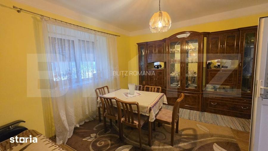 Casa 4 camere, 142 mp, teren 2658 mp, zona Satmarel