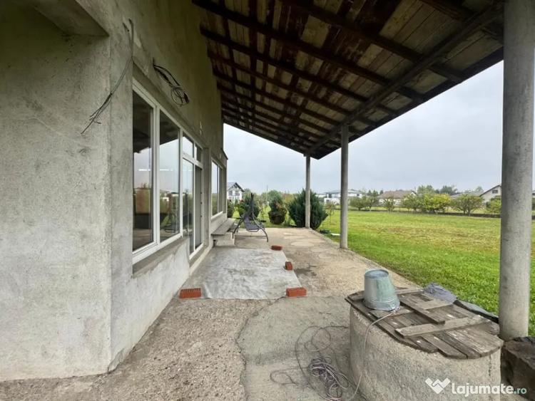 Casa semifinisata cu teren generos 377 mp utili, 5754 - 14