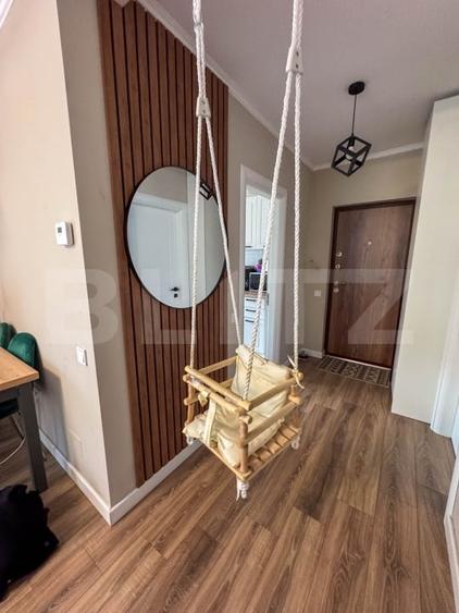 Apartament cu 3 camere decomandat, mobilat în Apahida