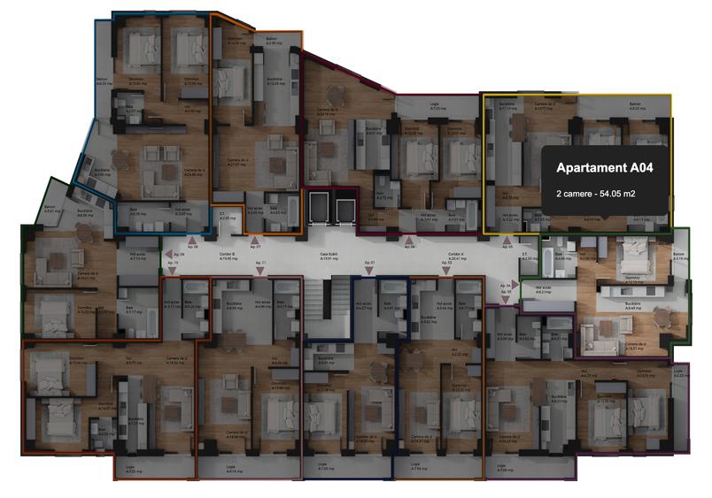 Apartament cu 2 camere decomandat în Tătărași — fotografia 3
