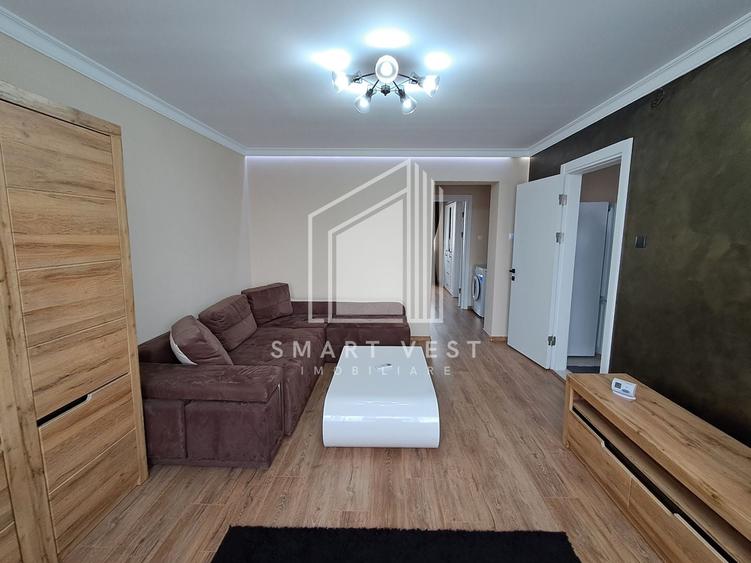 Apartament cu 2 camere, mobilat în Semicentral