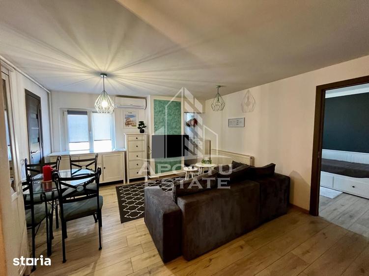 Apartament cu 3 camere decomandat, mobilat în Bucovina