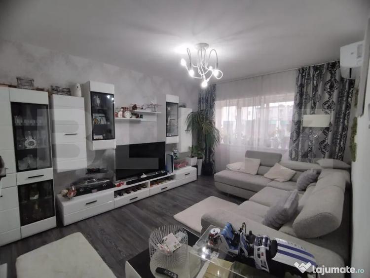 Apartament cu 3 camere decomandat, mobilat în Canta