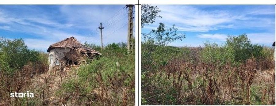 Casă cu 2 camere cu Teren 1691 Mp în Măgura