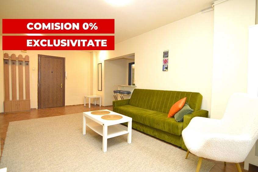 Apartament cu 2 camere decomandat, mobilat în Decebal