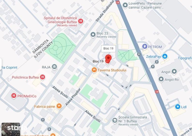 Apartament cu 2 camere decomandat în Buciumeni