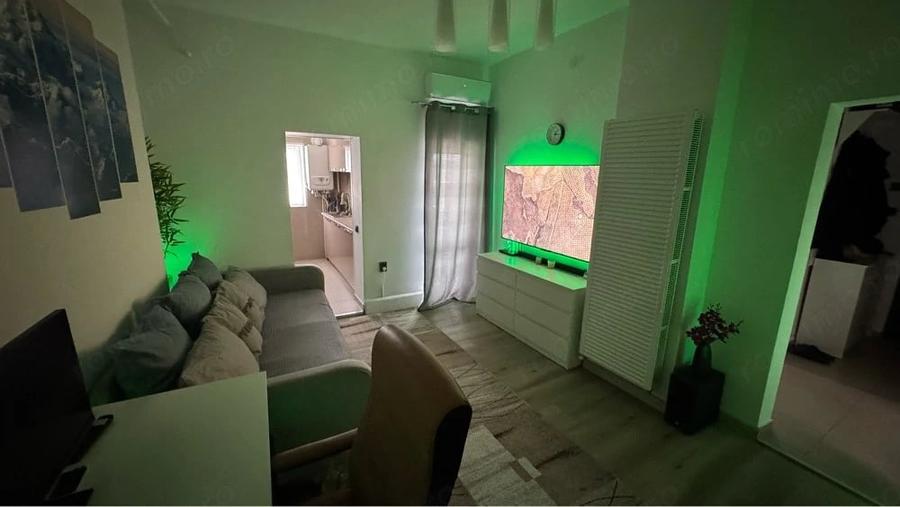 2 Camere Mobilat si Utilat complet Parcare Metrou Basarab 5 minute - 1