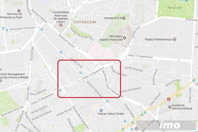 Teren de 470 mp, în 13 Septembrie