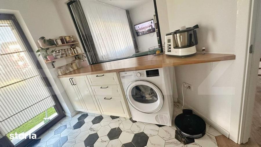 Apartament cu 2 camere, gradina, imobil tip vila, 2 parcari, zona Sub - 6