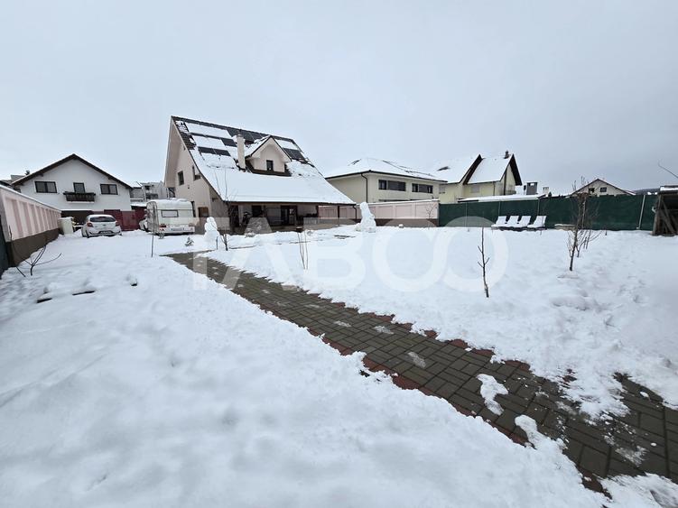 Casa individuala de vanzare teren 852 mp 5 camere 2 bai Selimbar Sibiu - 2