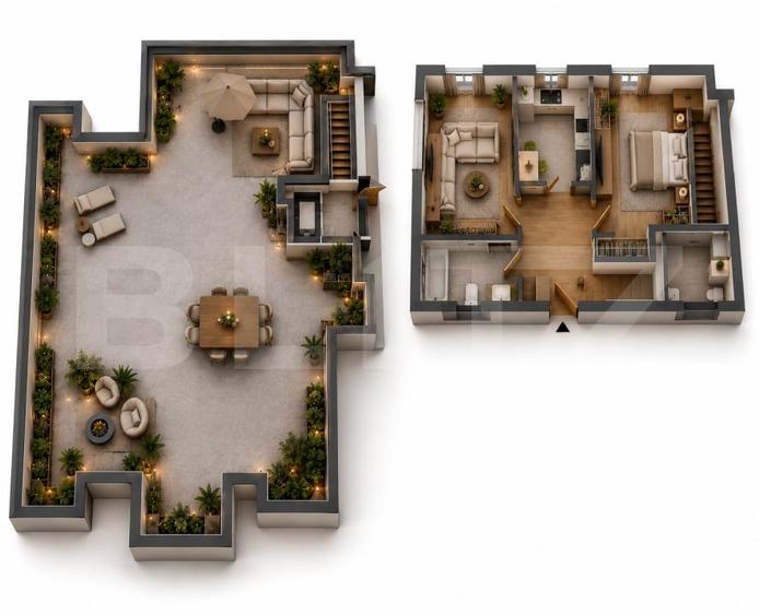 Apartament cu 2 camere decomandat în Griviței