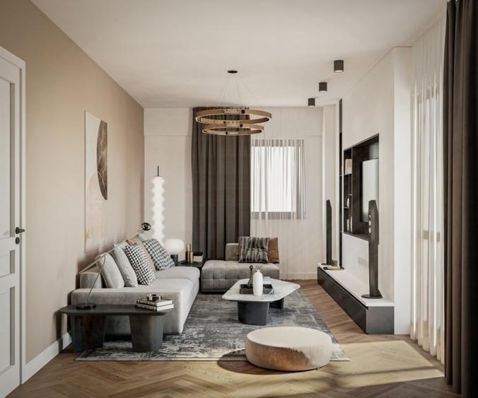 Apartament cu 2 camere decomandat în Nicolina