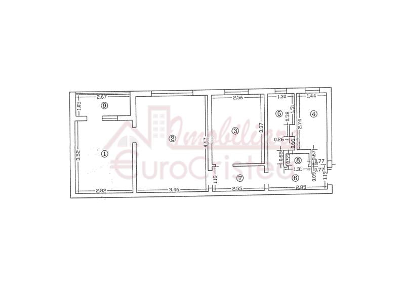Apartament 3 camere de vânzare în Mangalia, Str. Sirenei .