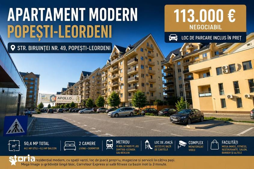 Apartament 2 camere | parcare inclusa | La 15 minute de metrou - 3