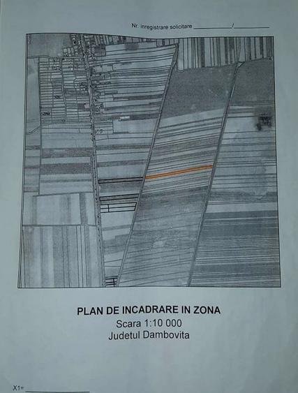 Teren agricol extravilan de 5000 mp, în Lucianca