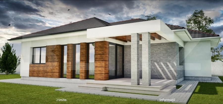 Casă individuală cu 4 camere cu Canalizare în Dorolț