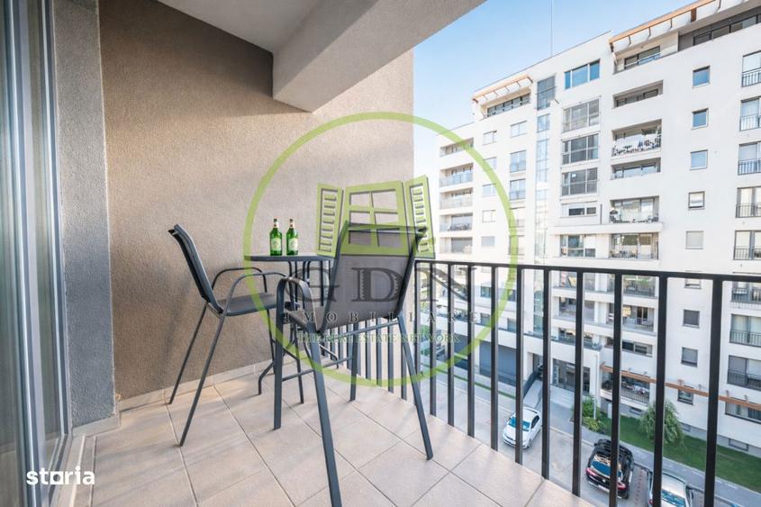 Apartament cu 2 camere decomandat, mobilat în Tractorul