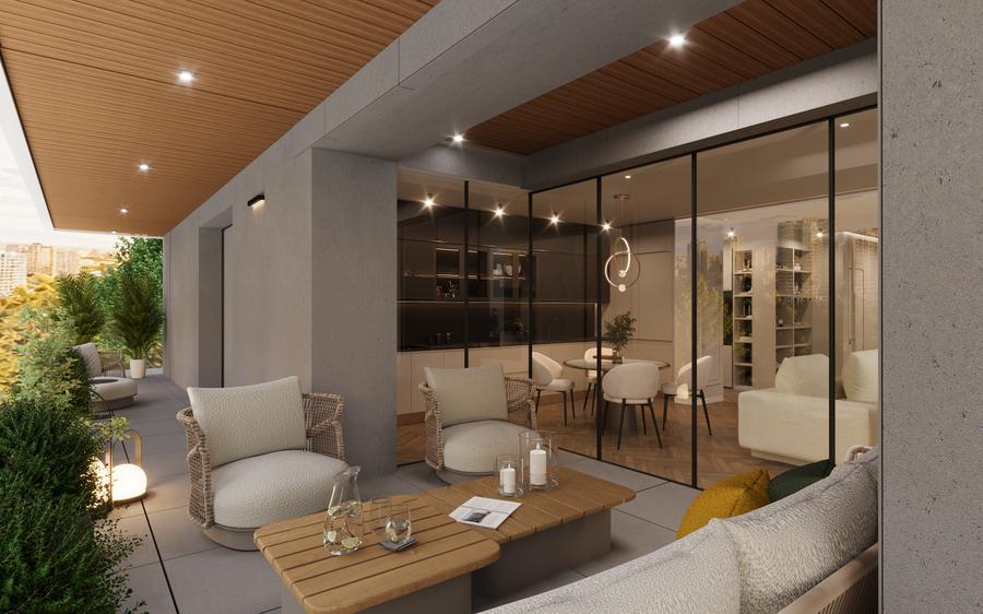 Apartament cu 4 camere semidecomandat în Domenii