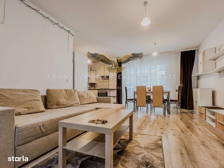 Apartament cu 2 camere semidecomandat, mobilat în Europa