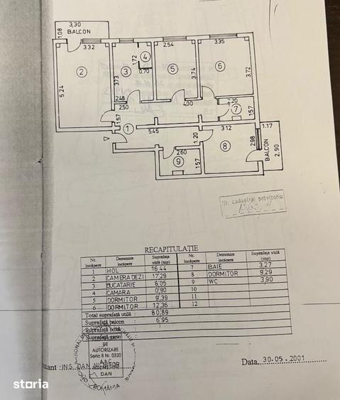 Apartament cu 4 camere decomandat în Obor