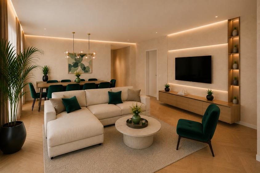 Apartament cu 2 camere decomandat în Muncii