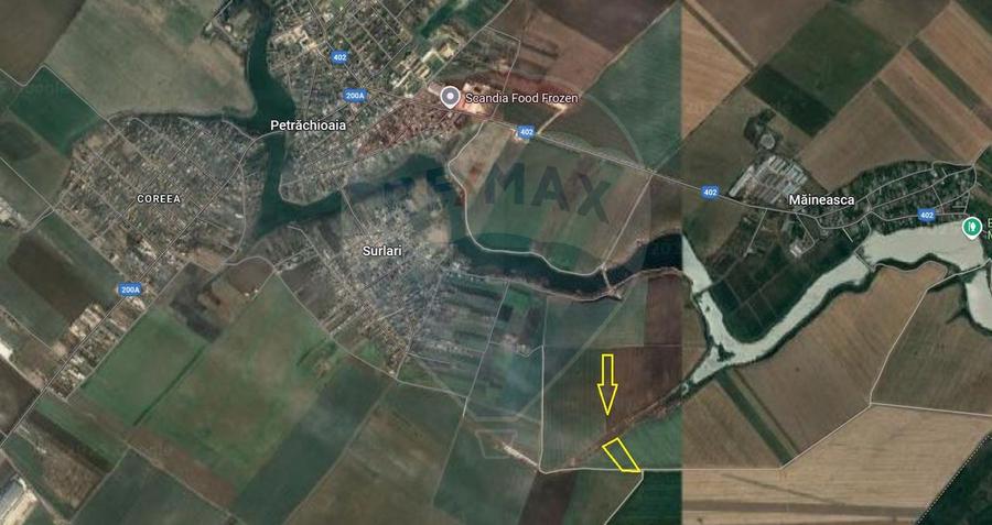 Teren agricol extravilan de 21300 mp, în Petrăchioaia