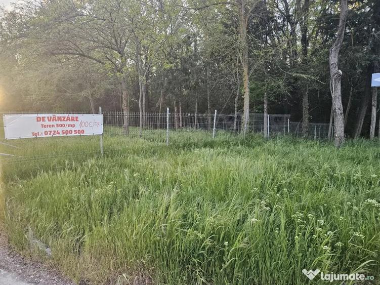 Teren de 500 mp, în Hipodrom