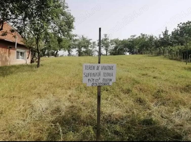 Teren de 1471 mp, în Silagiu