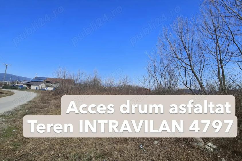 Teren de 4797 mp, în Bujoreni