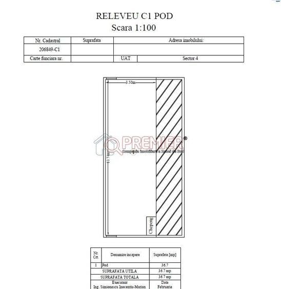 Casă cu 4 camere cu Teren 282 Mp în Apărătorii Patriei