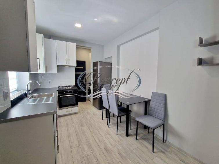 Apartament cu 2 camere semidecomandat, mobilat în Horea