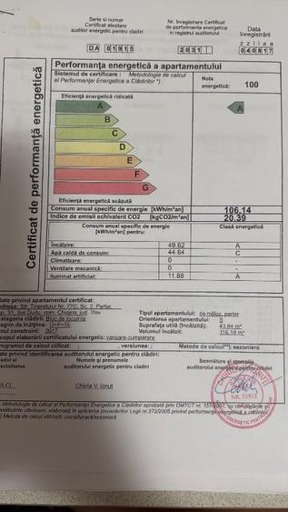 Apartament cu 2 camere decomandat, mobilat în Chiajna