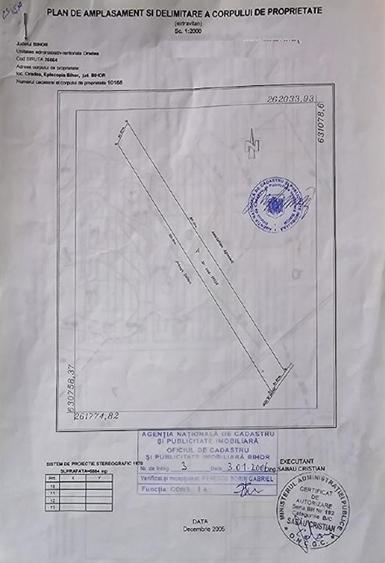 Teren Construcții extravilan de 6884 mp, în Aeroport