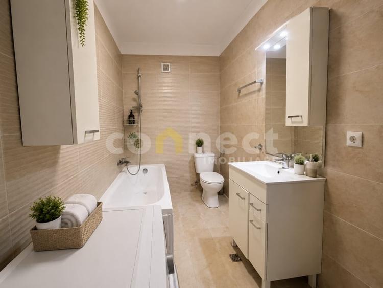 Apartament cu 3 camere decomandat, mobilat în Florești