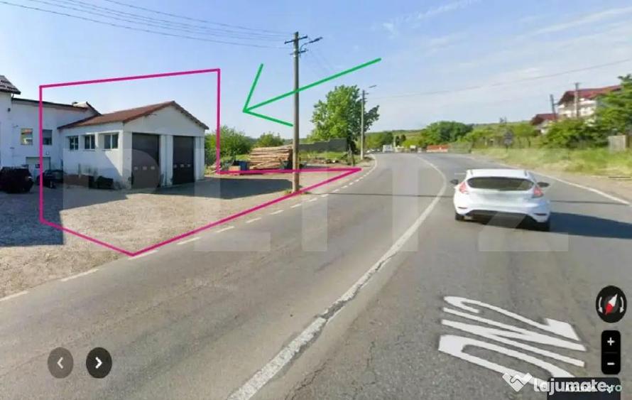 Casă cu 2 camere cu Teren 630 Mp în Central