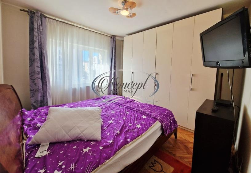 Apartament cu 3 camere decomandat, mobilat în Mănăștur