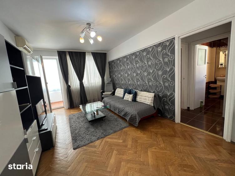 Apartament cu 2 camere semidecomandat, mobilat în Vatra Luminoasă