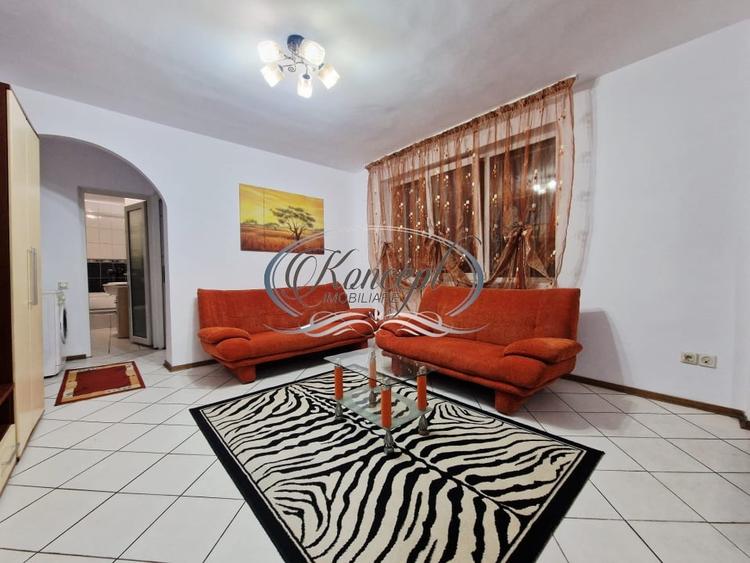 Apartament cu 2 camere semidecomandat, mobilat în Gheorgheni
