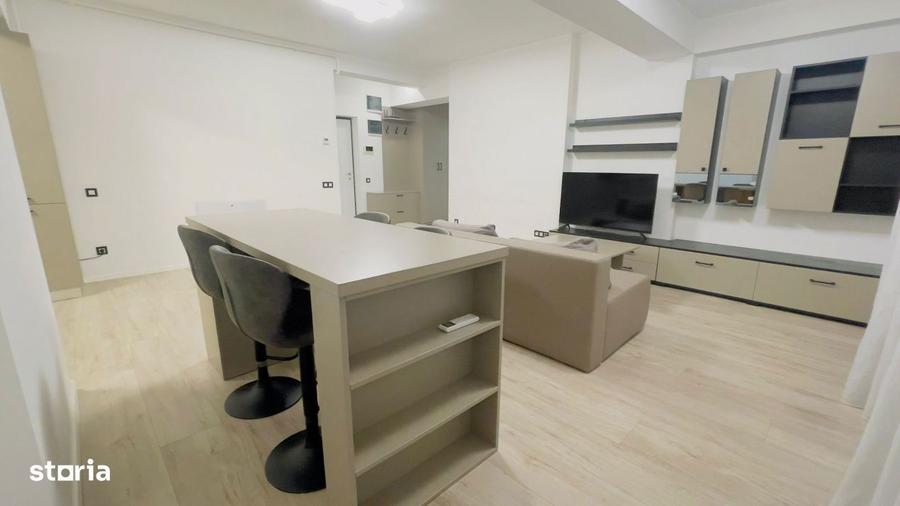 Apartament cu 2 camere semidecomandat, mobilat în Străulești