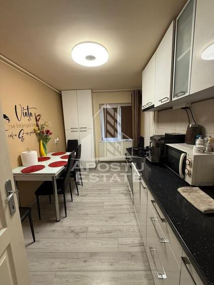 Apartament cu 2 camere decomandat, mobilat în Lunei