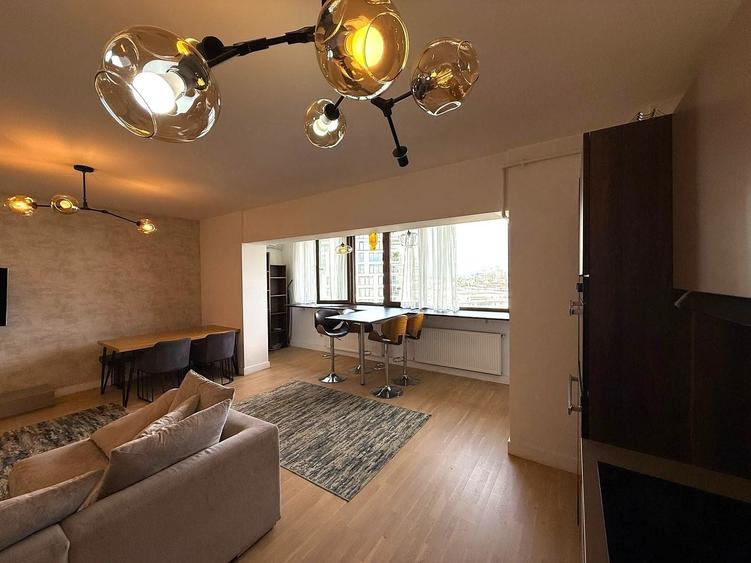 Apartament cu 3 camere, mobilat în Herăstrău