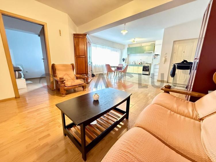 Apartament cu 2 camere semidecomandat, mobilat în Mărăști