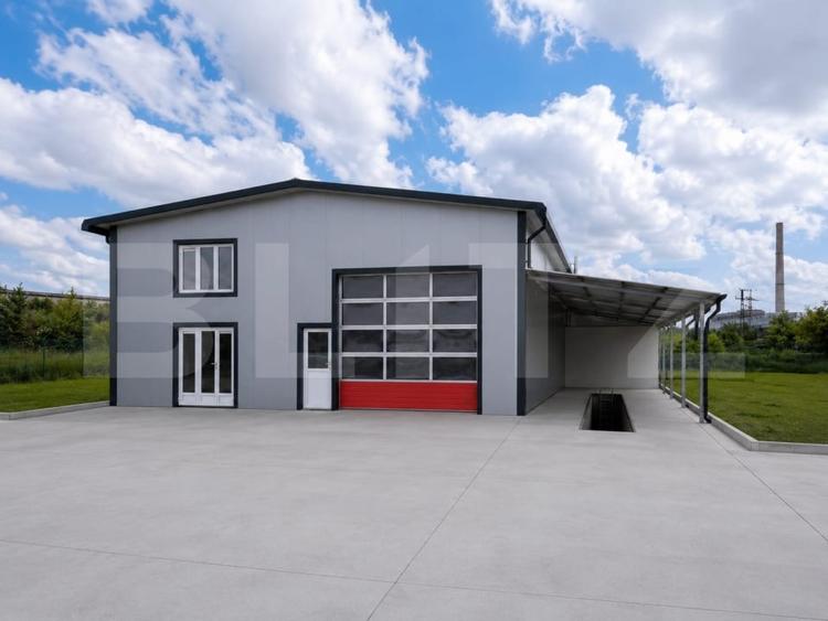 Teren industrial  5000 mp cu 2 hale 400 mp, in Isalnita, cu deschidere la E79 - 2